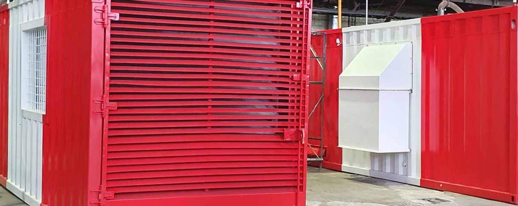 фото Дизельный генератор ЭТРО мощность 160 кВт 400В Doosan в утепленном контейнере "Север" с дополнительным шумопоглощением