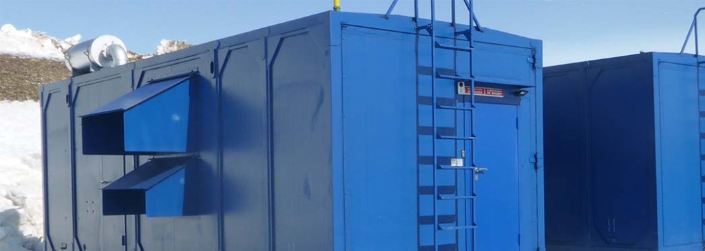 фото Дизель-генератор ЭТРО 800 кВт 400В в контейнере АД 800-Т400-3РБК
