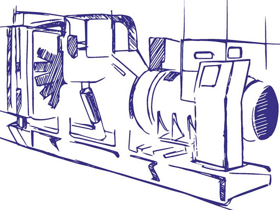 Дизельная электростанция АД320-Т400-1Р (Baudouin) 0,4кВ